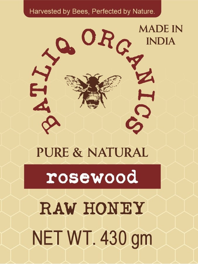 Pure and Natural Rosewood Raw Honey 🍯✨