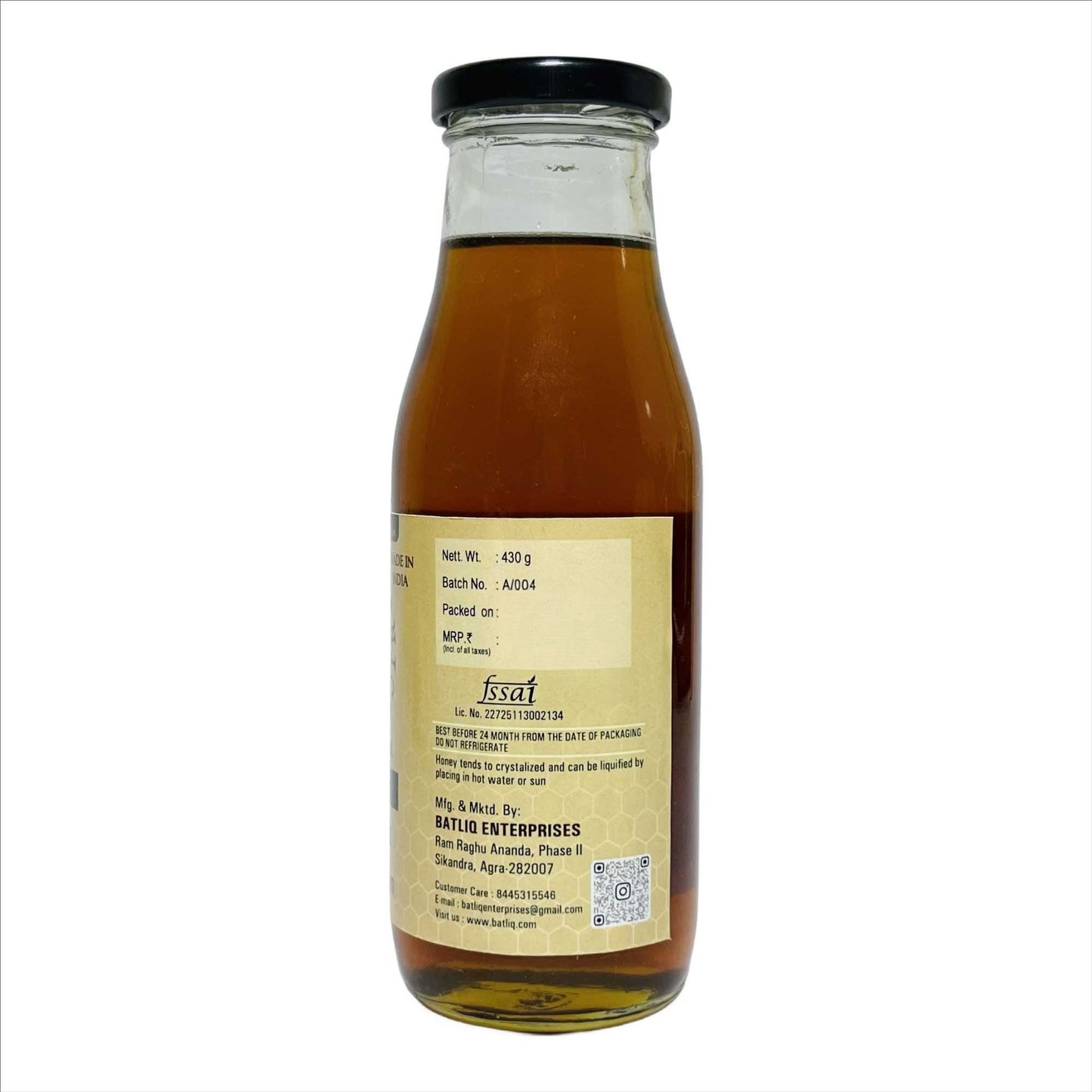 Pure and Natural Tulsi Raw Honey 🍯✨
