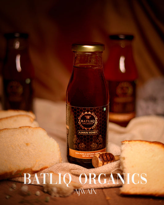 Pure and Natural Ajwain Raw Honey 🍯✨