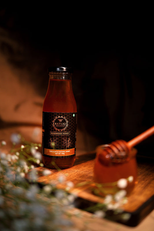 Pure and Natural Rosewood Raw Honey 🍯✨